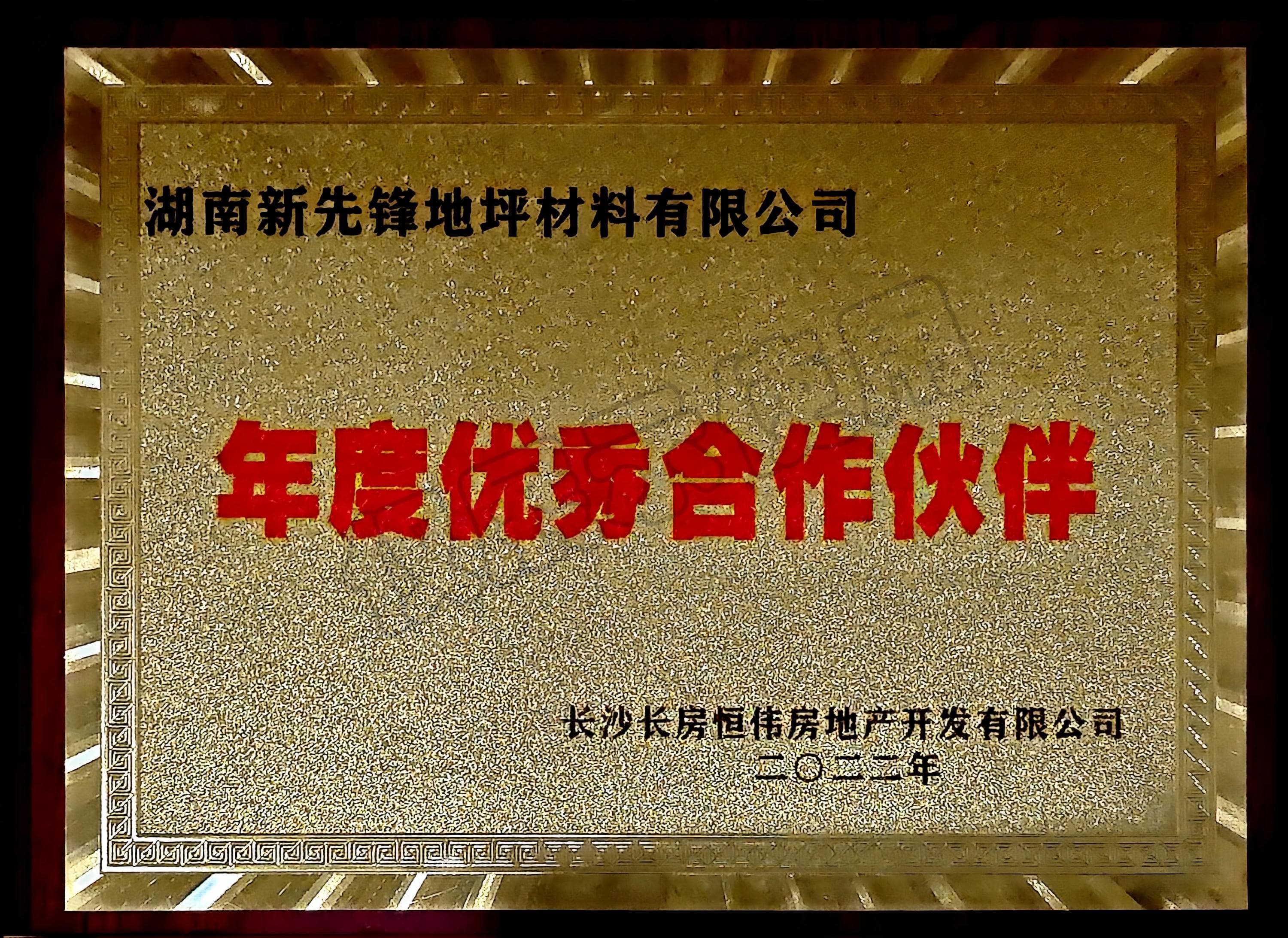 年度優(yōu)秀合作伙伴